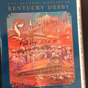 New 118th Kentucky Derby Program signed by Pat Day
